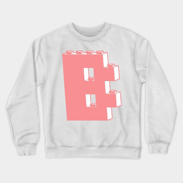 THE LETTER B Crewneck Sweatshirt by ChilleeW